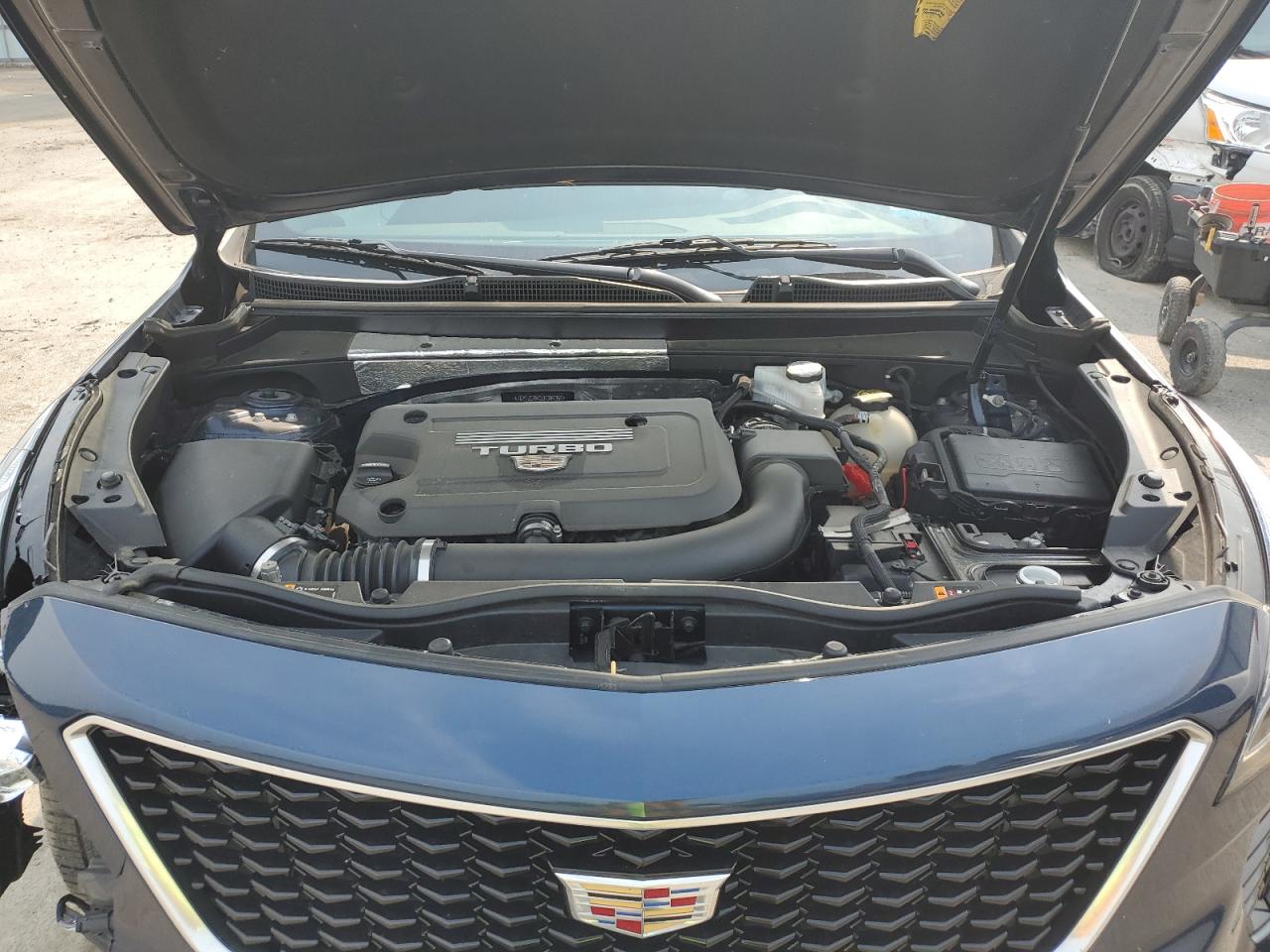 2020 Cadillac Xt4 Sport VIN: 1GYFZER40LF096050 Lot: 59735295