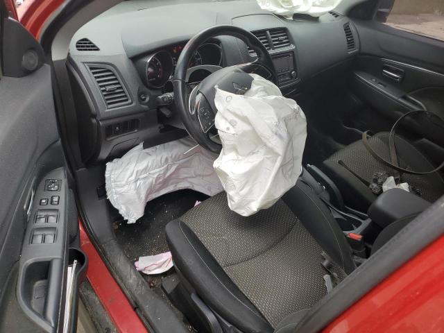  MITSUBISHI OUTLANDER 2016 Czerwony