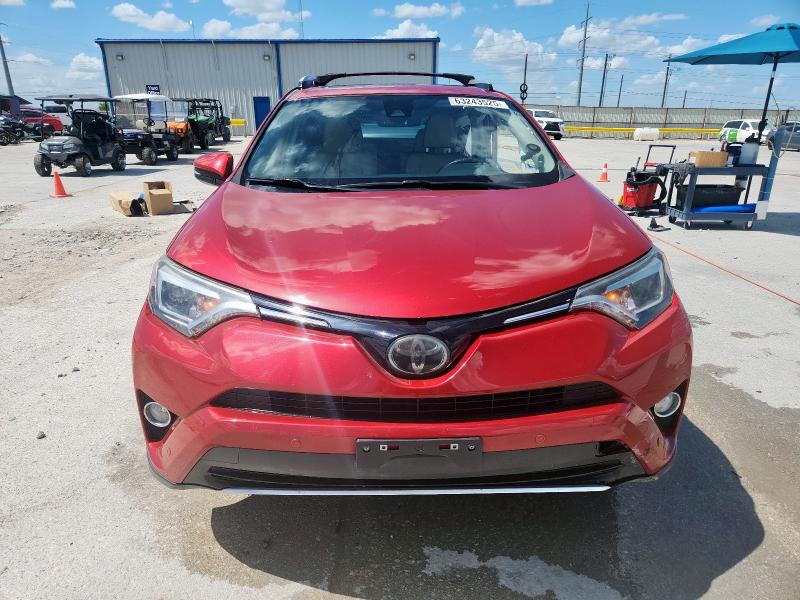  TOYOTA RAV4 2016 Czerwony