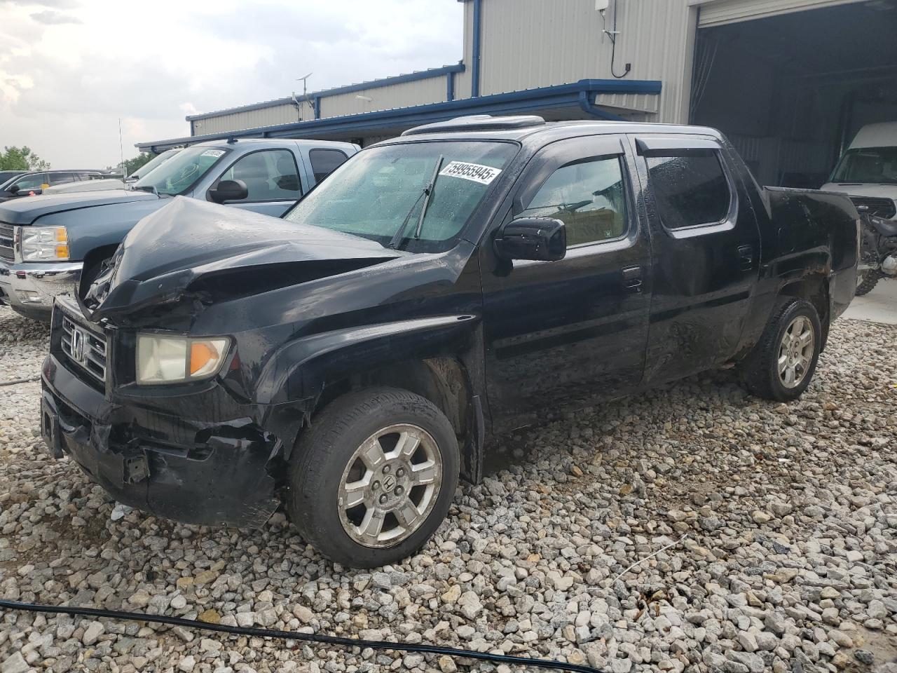 2008 Honda Ridgeline Rtl black null gas 2HJYK16558H536967 photo #1