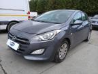 2015 HYUNDAI I30 S BLUE for sale at Copart WHITBURN