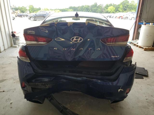  HYUNDAI SONATA 2018 Синий