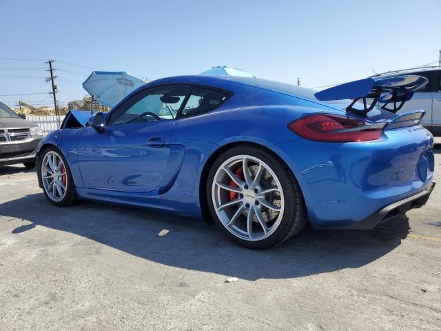  PORSCHE CAYMAN 2016 Синий