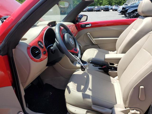 Cabriolets VOLKSWAGEN BEETLE 2015 Red