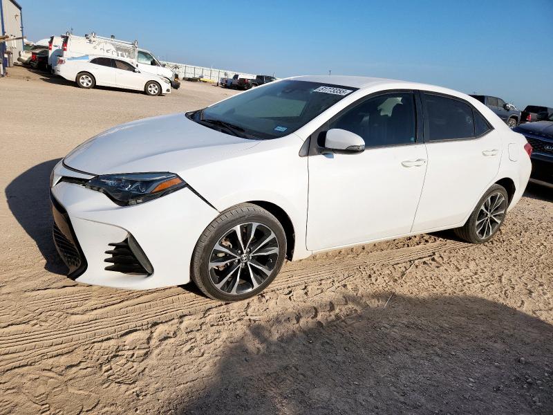  TOYOTA COROLLA 2017 Белы