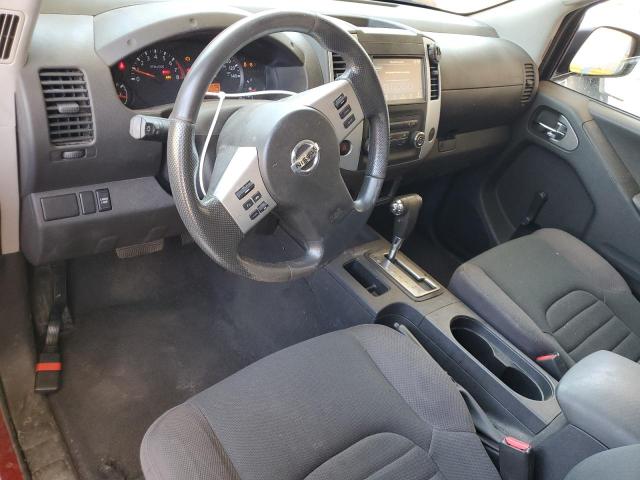  NISSAN FRONTIER 2019 Czerwony