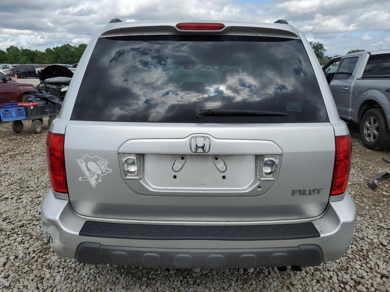 2005 Honda Pilot Exl VIN: 5FNYF18525B061866 Lot: 61494345