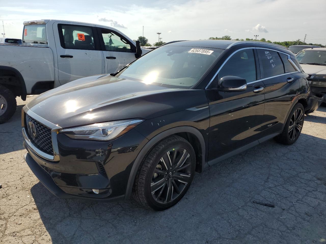 2021 Infiniti Qx50 Luxe VIN: 3PCAJ5BA4MF116541 Lot: 62687895