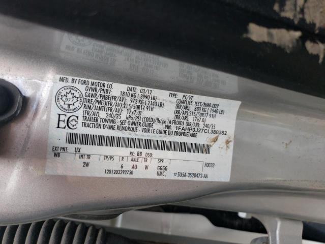 2012 FORD FOCUS TITANIUM  