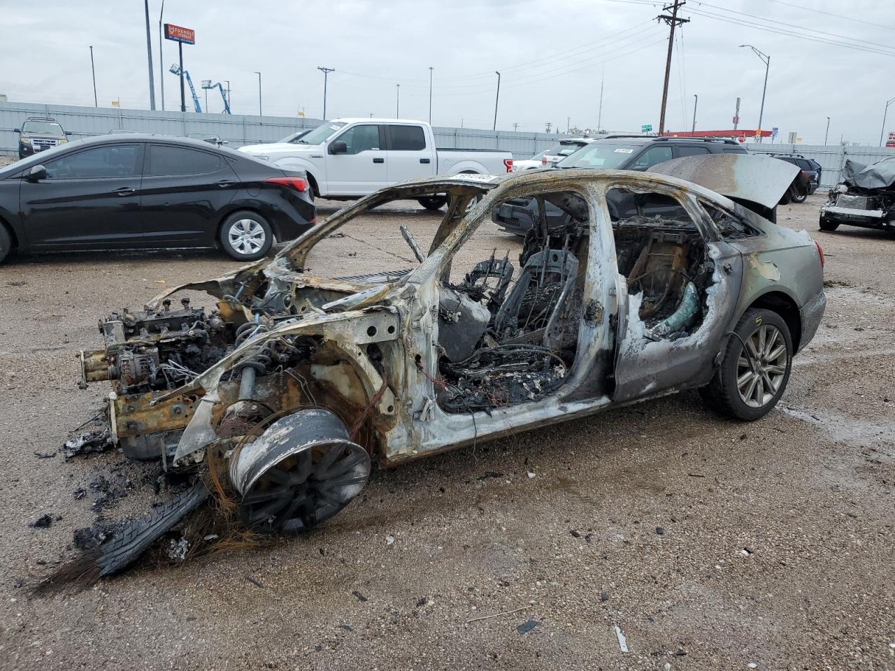 2014 Audi A6 Premium Plus de vânzare în Greenwood, NE - Burn