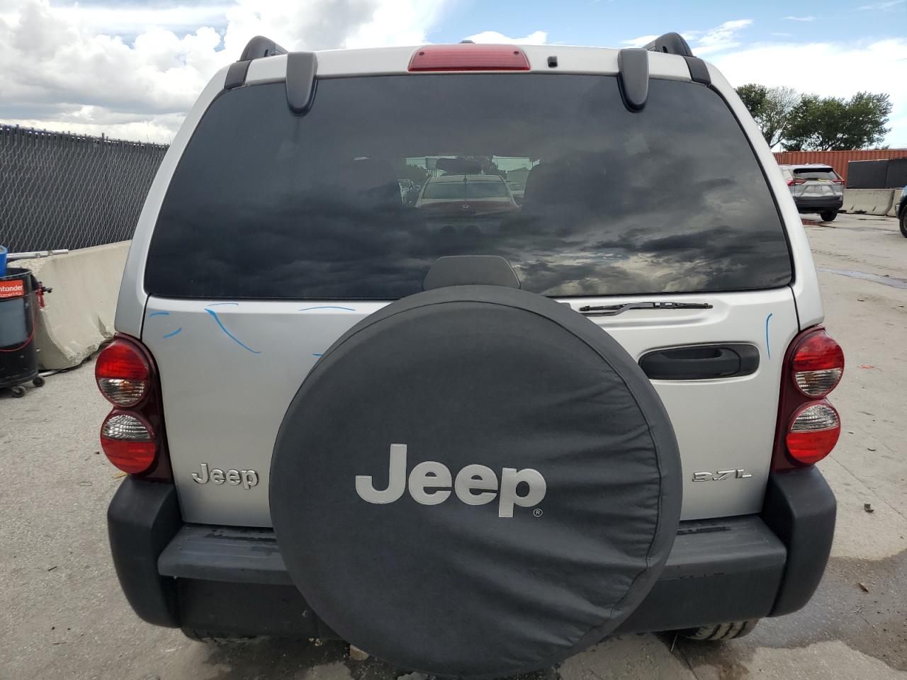 JEEP LIBERTY 2007 VIN 1J4GK48K57W605333 zdjęcie 6