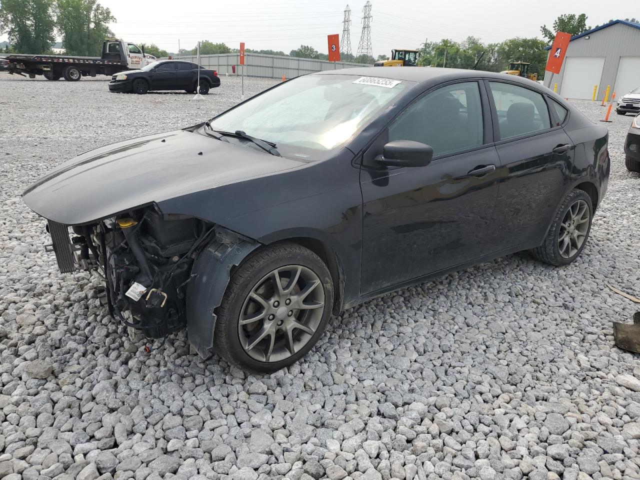2014 Dodge Dart Sxt за продажба в Barberton, OH - Front End
