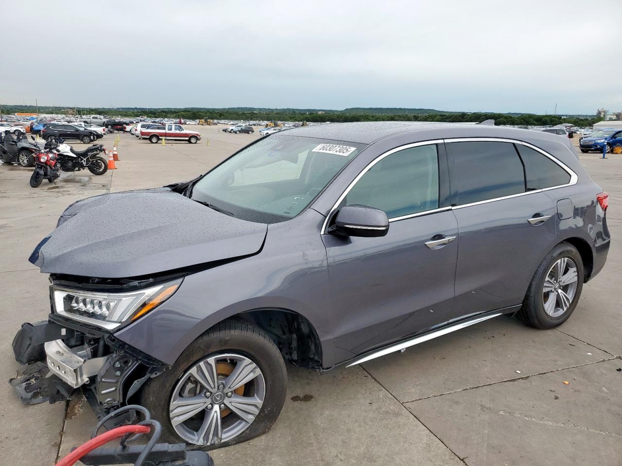 2020 Acura Mdx იყიდება Grand Prairie-ში, TX - Front End