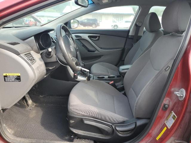  HYUNDAI ELANTRA 2015 Red