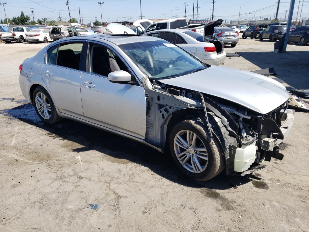 2015 Infiniti Q40 VIN: JN1CV6AP9FM580494 Lot: 61466265