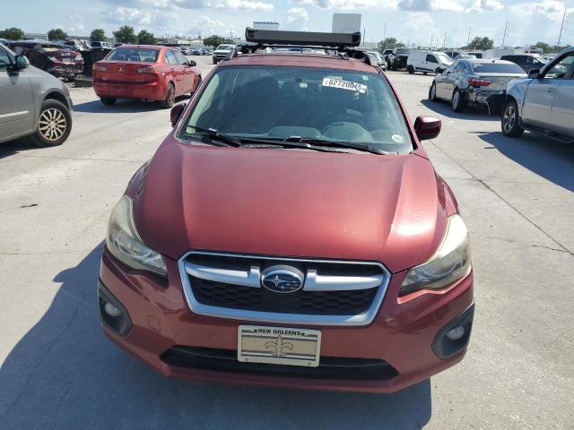 SUBARU IMPREZA 2013 Burgundy