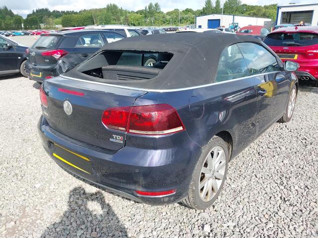 2012 VOLKSWAGEN GOLF S BLU