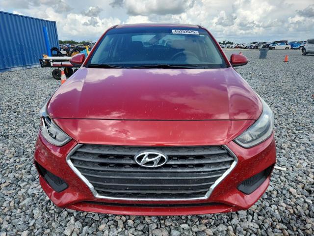  HYUNDAI ACCENT 2018 Czerwony