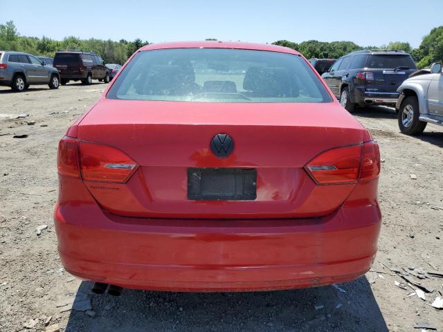  VOLKSWAGEN JETTA 2012 Czerwony