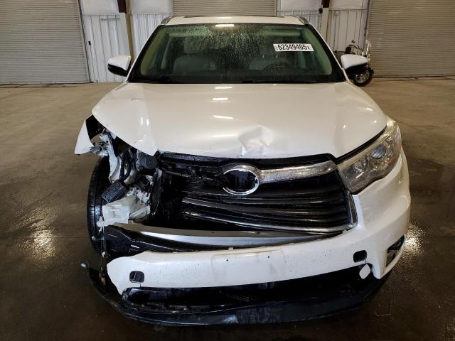  TOYOTA HIGHLANDER 2014 Белый