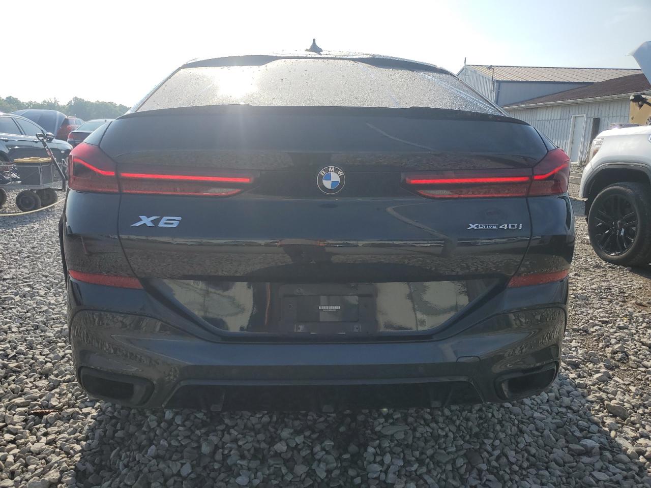 2021 BMW X6 xDrive40I VIN: 5UXCY6C09M9G23351 Lot: 62009505