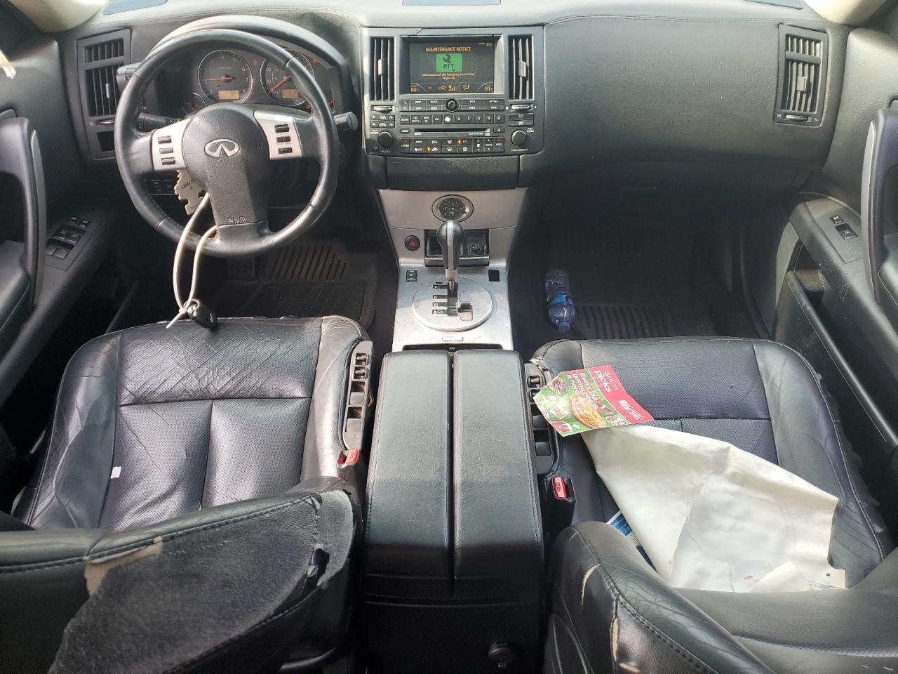 2005 Infiniti Fx35 VIN: JNRAS08W75X206776 Lot: 61911565