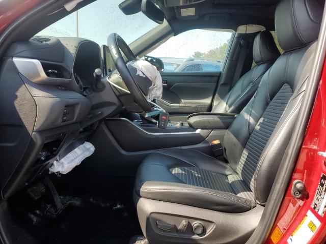  TOYOTA HIGHLANDER 2022 Красный
