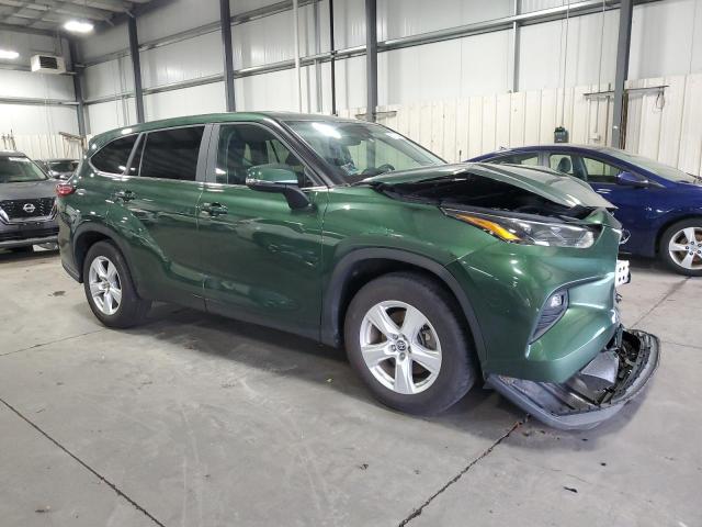  TOYOTA HIGHLANDER 2023 Зеленый