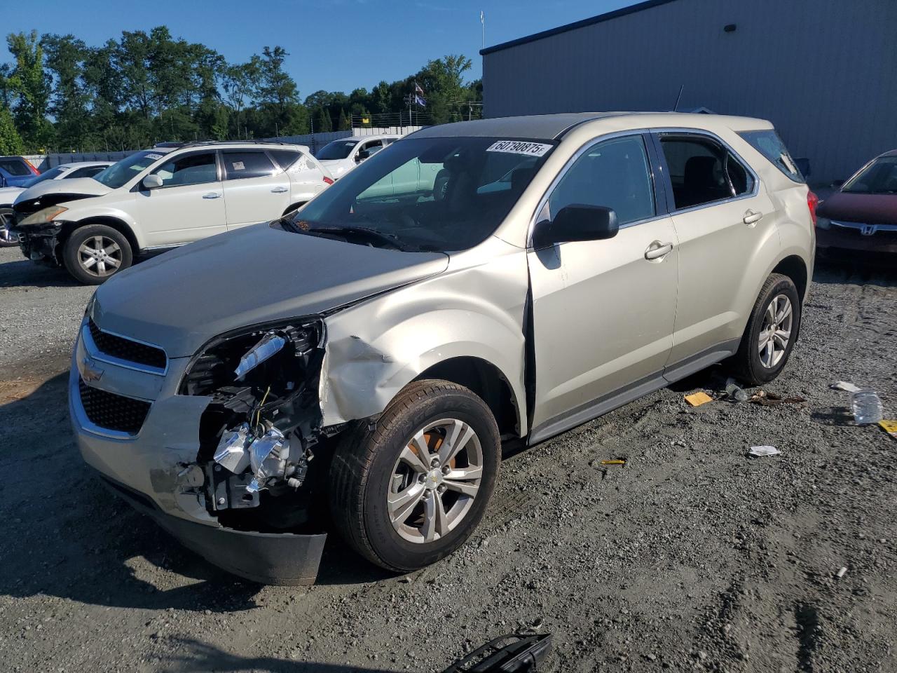 2015 Chevrolet Equinox Ls за продажба в Spartanburg, SC - Front End