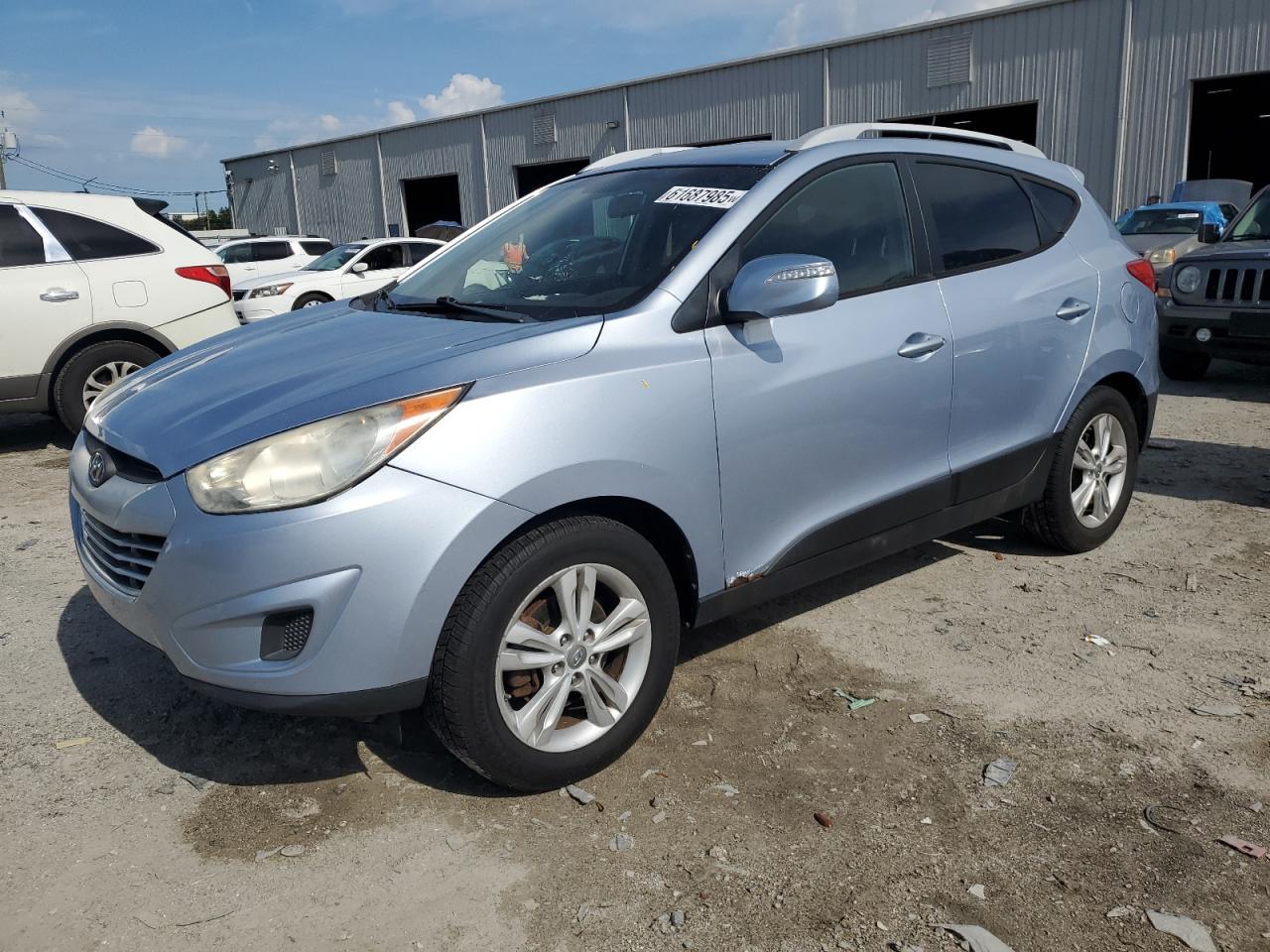 2012 Hyundai Tucson Gls იყიდება Jacksonville-ში, FL - Side