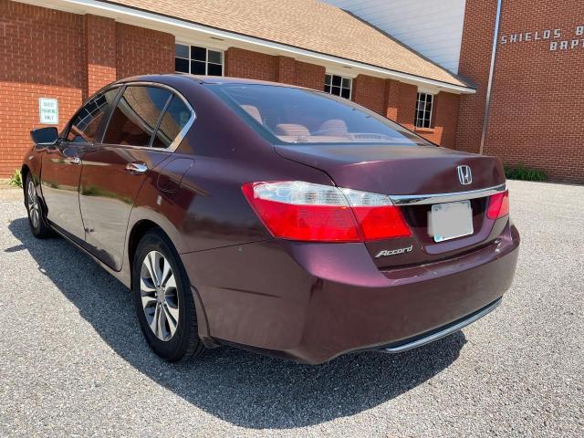 Sedans HONDA ACCORD 2013 Maroon