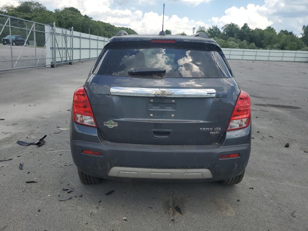 2016 Chevrolet Trax Ltz VIN: 3GNCJRSB2GL187291 Lot: 62233605