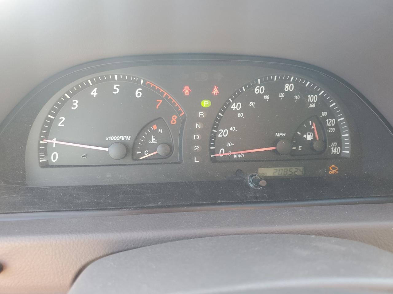 TOYOTA CAMRY 2003 VIN JTDBE32K630236988 фото 9