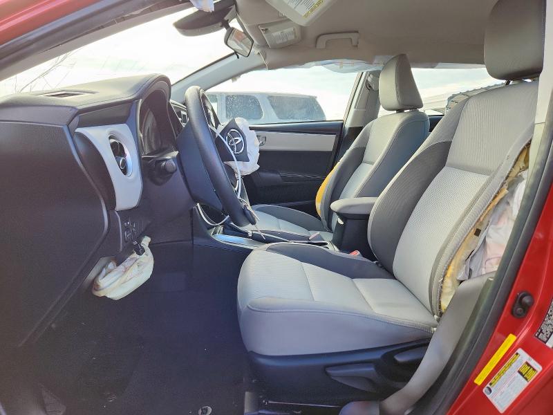  TOYOTA COROLLA 2019 Красный