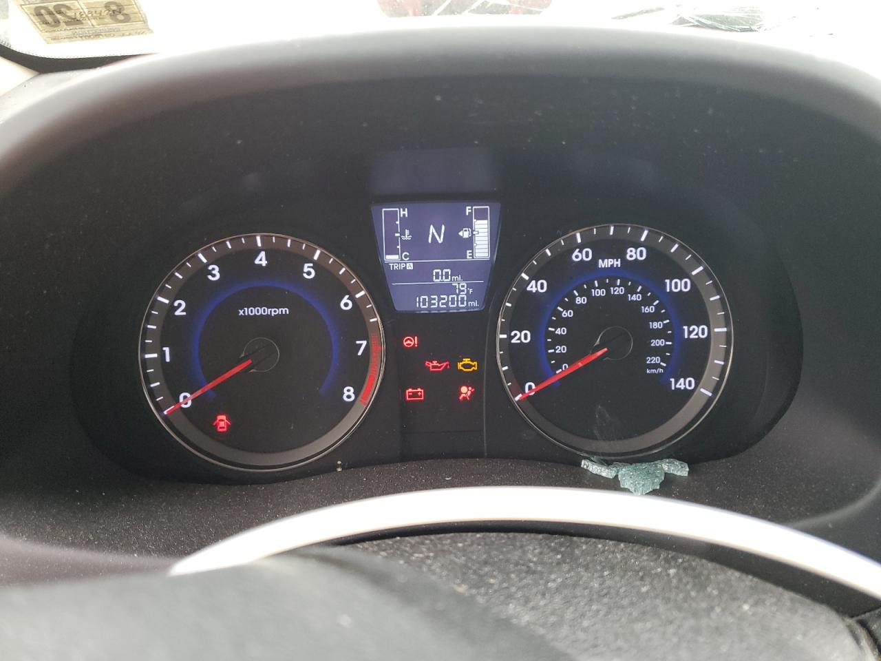 HYUNDAI ACCENT 2015 VIN KMHCT4AE3FU923172 photo 9