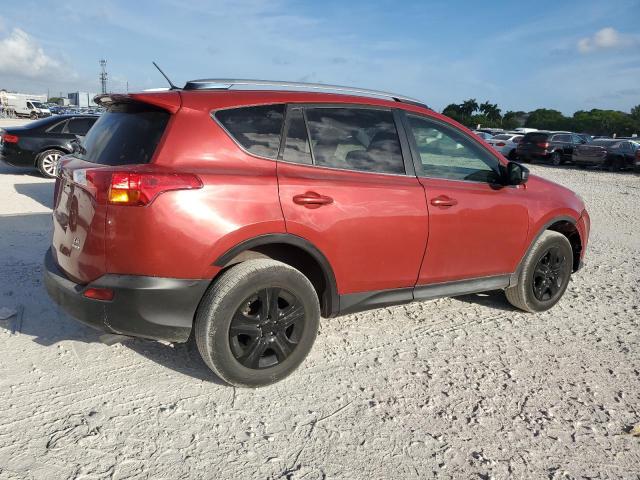 Parquets TOYOTA RAV4 2014 Czerwony