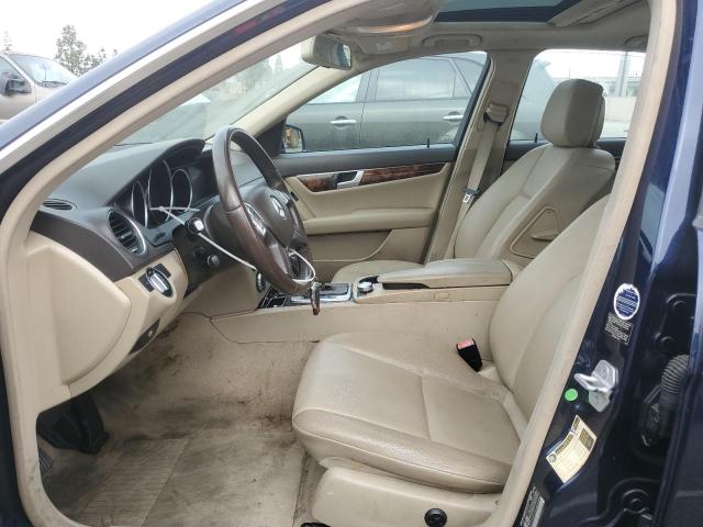 Sedans MERCEDES-BENZ C-CLASS 2013 Blue
