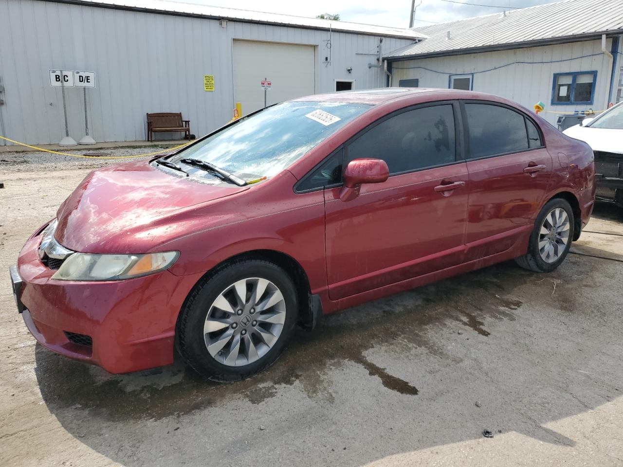HONDA CIVIC 2009 VIN 19XFA16819E013838