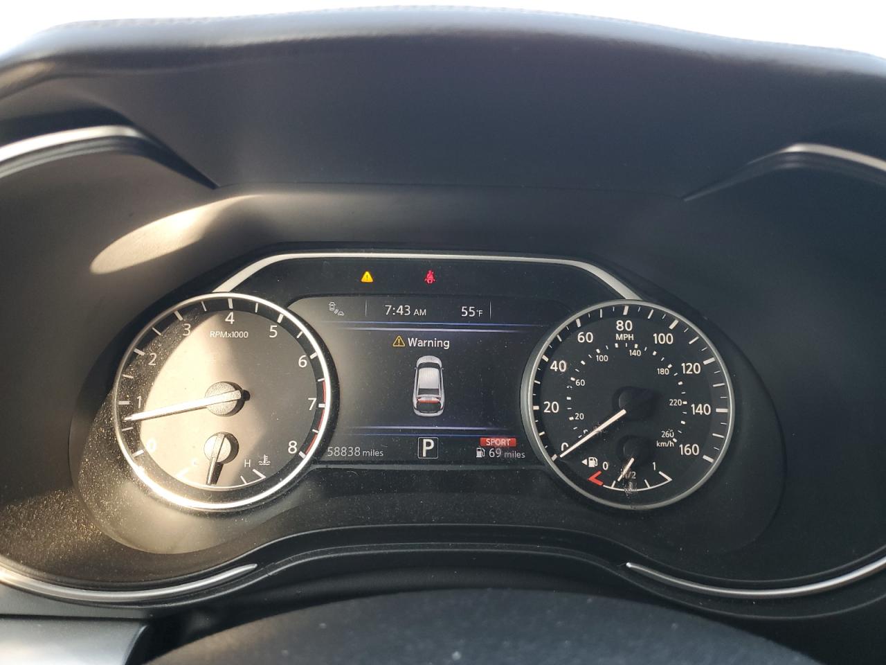 2020 Nissan Maxima Sv VIN: 1N4AA6CV9LC362025 Lot: 58812315