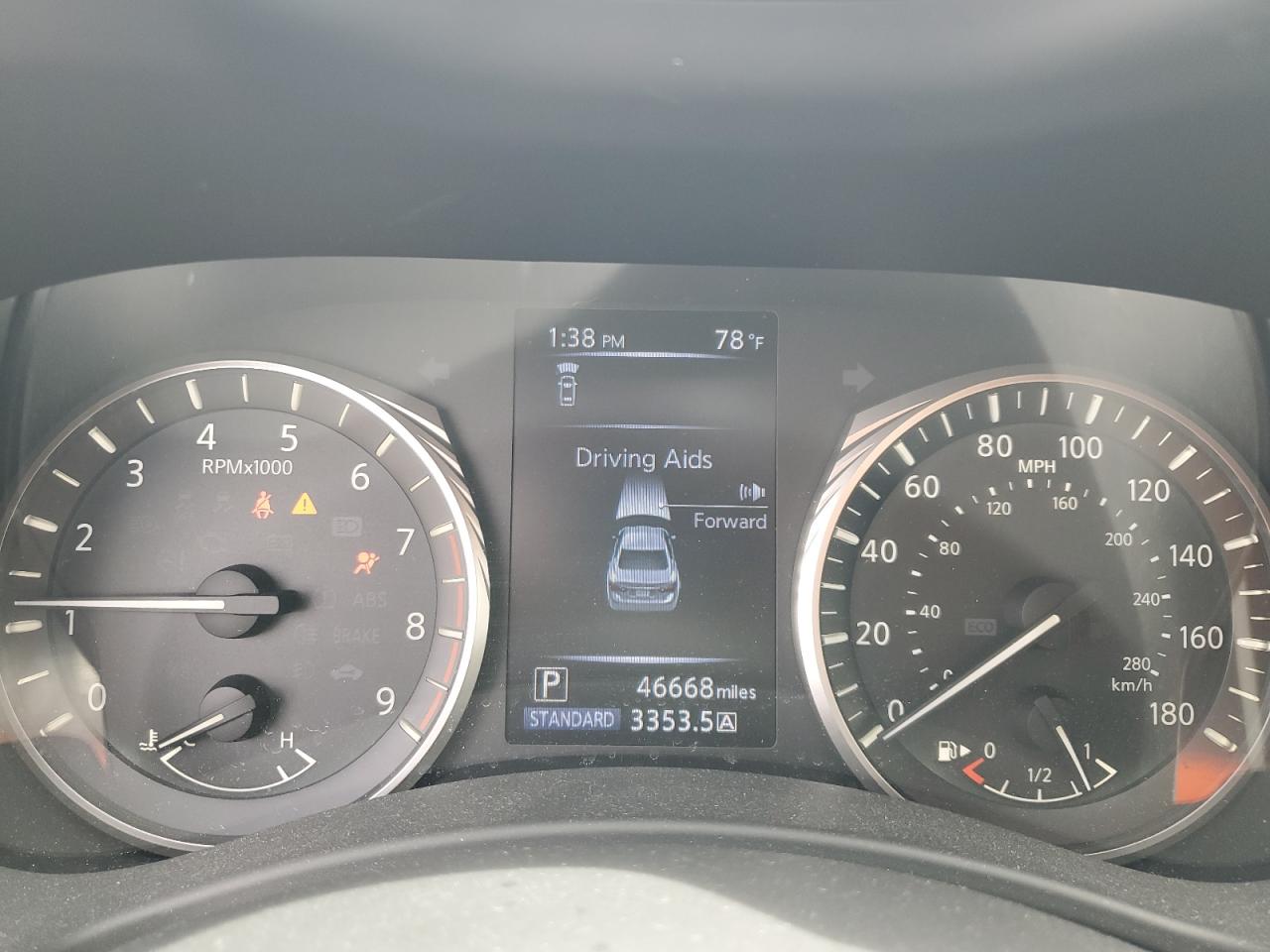 2020 Infiniti Q50 Pure VIN: JN1EV7AR9LM257218 Lot: 60247545