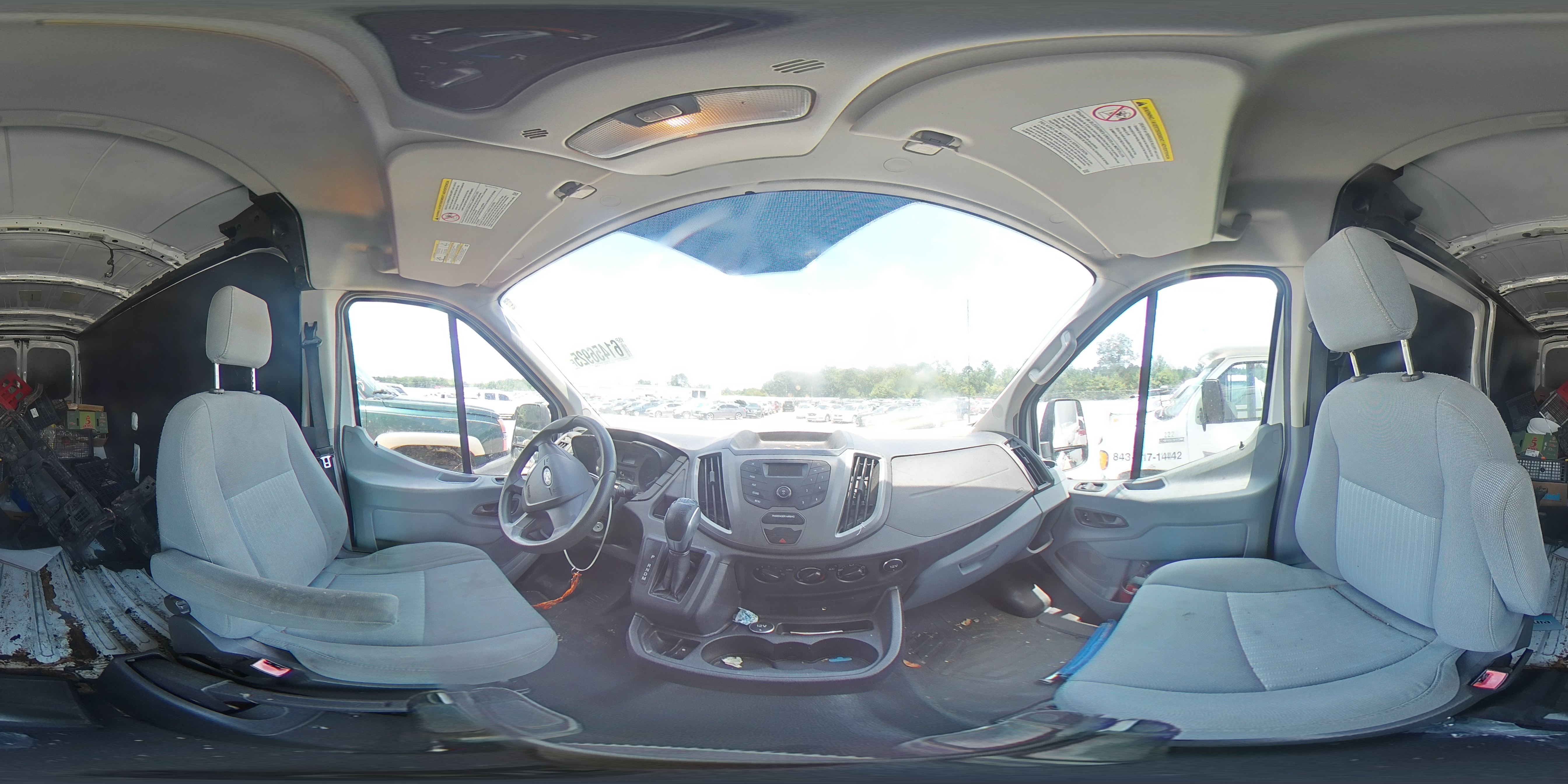 2015 Ford Transit T-250 VIN: 1FTNR2CM3FKB29692 Lot: 61456925