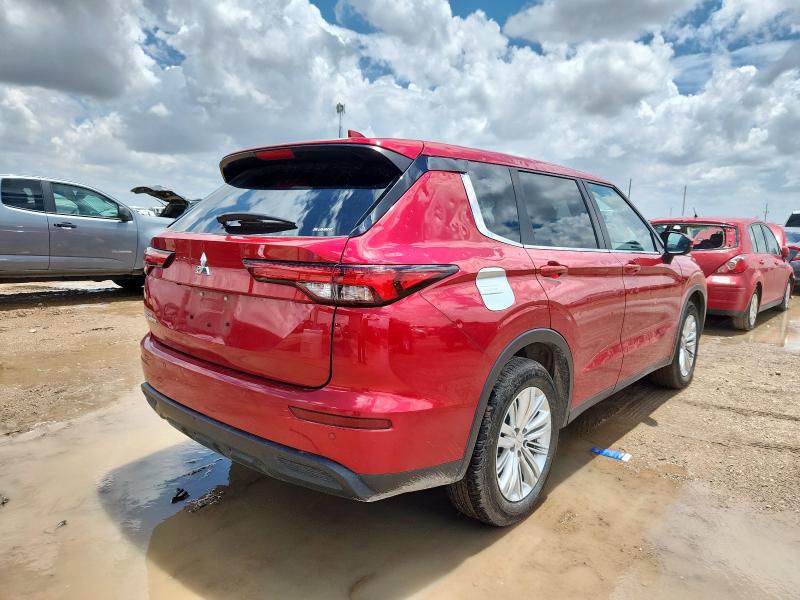  MITSUBISHI OUTLANDER 2022 Czerwony
