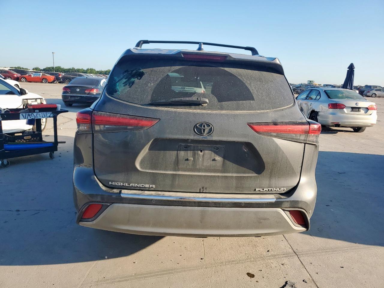 2022 Toyota Highlander Platinum VIN: 5TDFZRAHXNS121177 Lot: 62195315