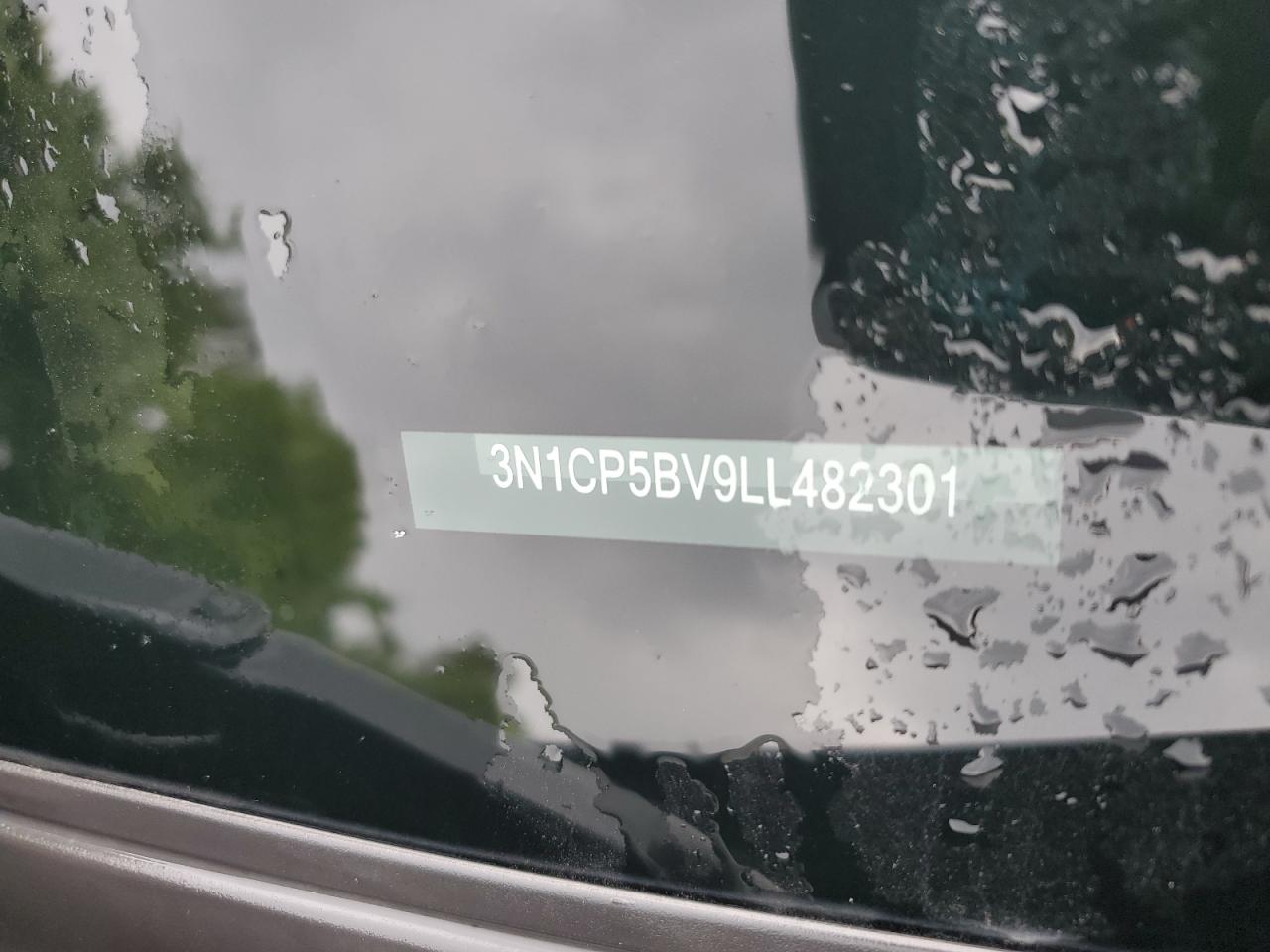 2020 Nissan Kicks S VIN: 3N1CP5BV9LL482301 Lot: 58103545