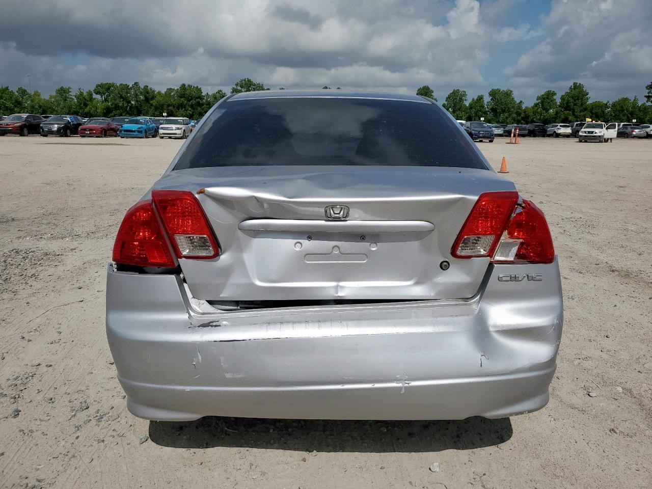 2004 Honda Civic Dx Vp VIN: 2HGES16334H534488 Lot: 58536725