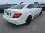 2012 MERCEDES BENZ C180 AMG S for sale at Copart CHESTER