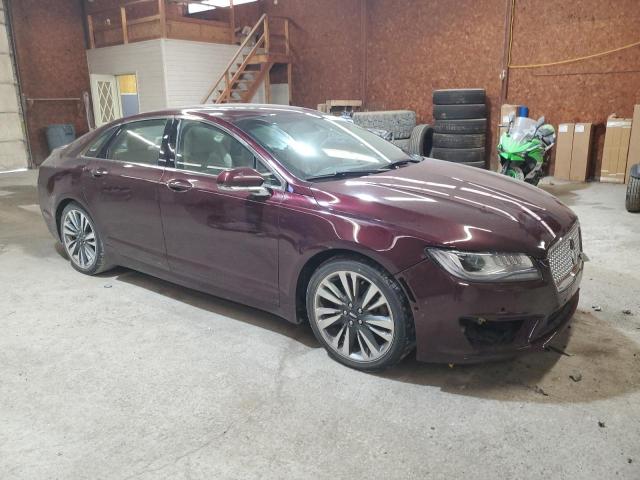  LINCOLN MKZ 2018 Burgundy