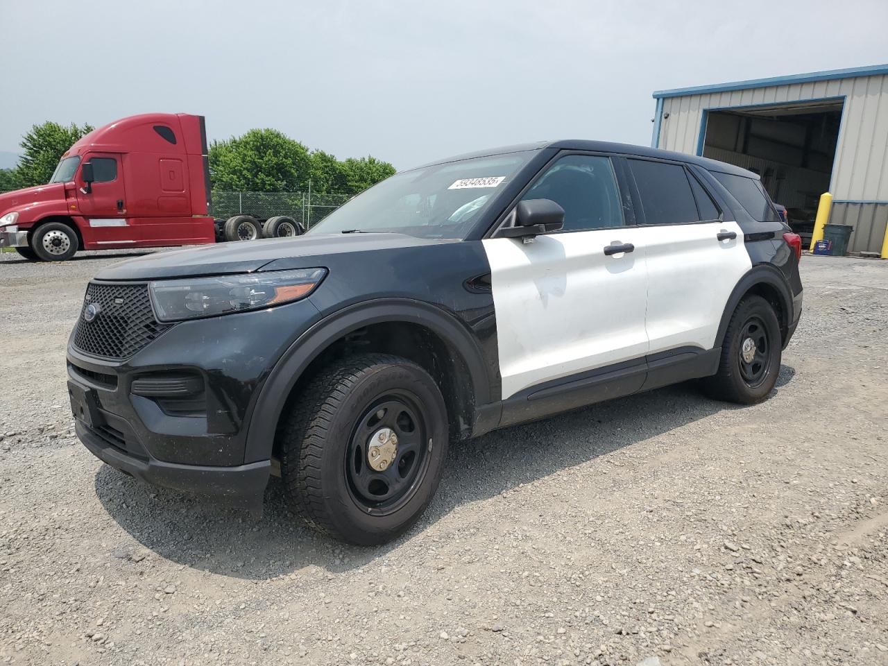 2022 Ford Explorer Police Interceptor продається в Chambersburg, PA - Side