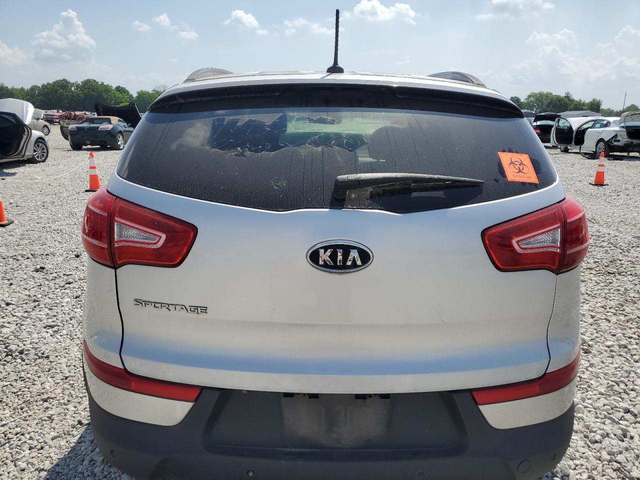 2012 Kia Sportage Base VIN: KNDPB3A27C7263768 Lot: 60845335