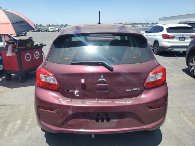  MITSUBISHI MIRAGE 2018 Burgundy